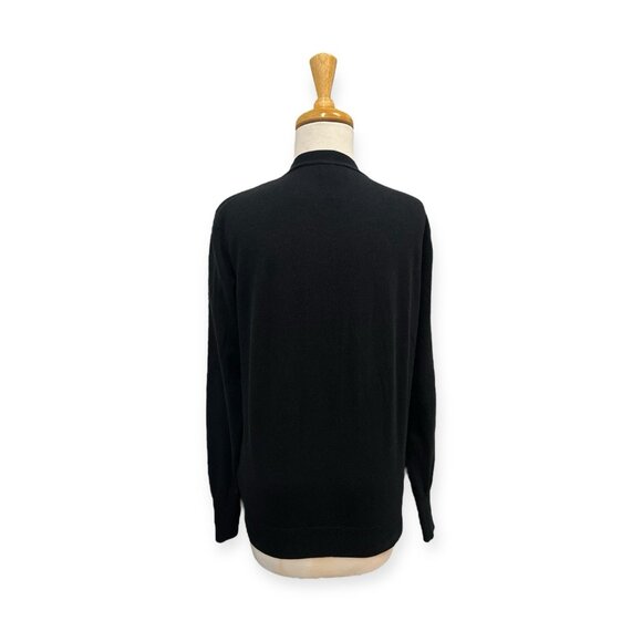 Diesel Black Womens Cardigan Size S Small Button Front - Picture 3 of 9